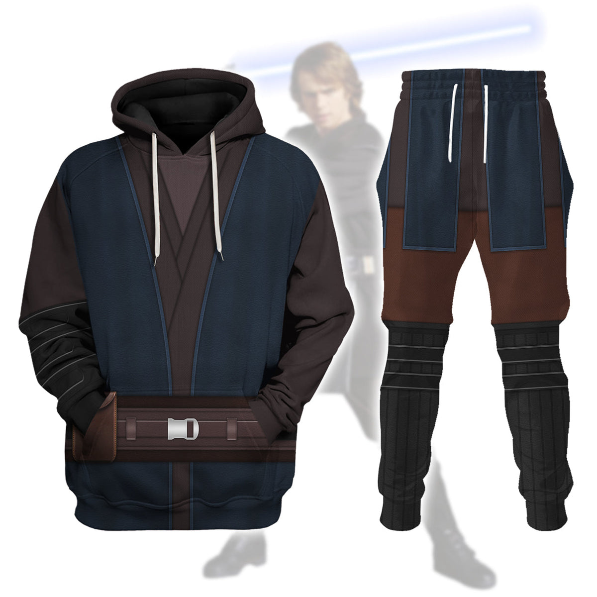 Anakin Skywalker’s Jedi Robes Costume Hoodie Sweatshirt T-Shirt Sweatpants – MNP210CSSTW