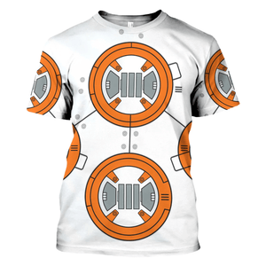 BB 8 Robot Costume Hoodie Sweatshirt T-Shirt Sweatpants – MNP137CSSTW