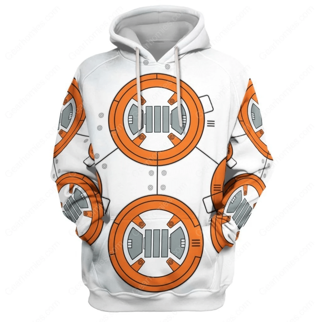 BB 8 Robot Costume Hoodie Sweatshirt T-Shirt Sweatpants – MNP137CSSTW