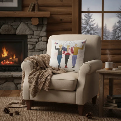 Proud parents - Personalized Family Pillow