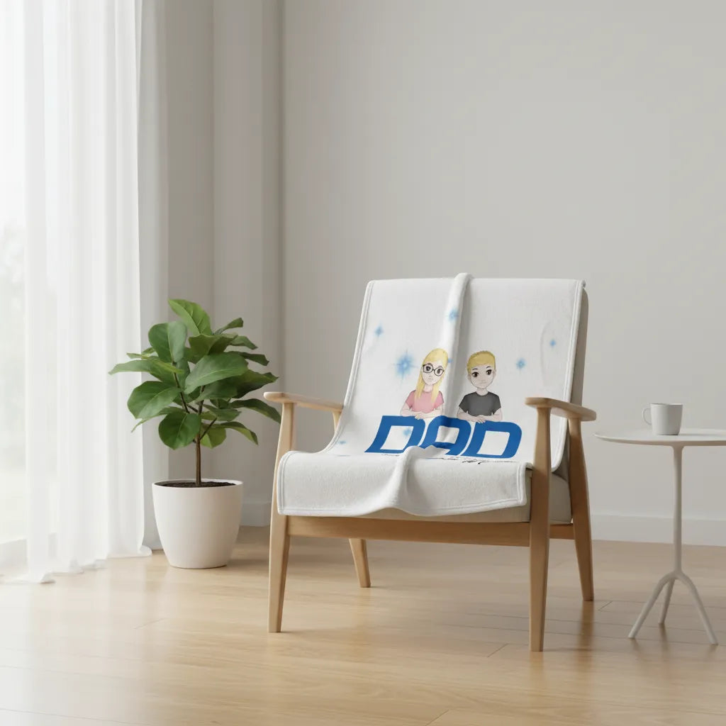 Dad we love you to pieces - Personalized Dad Blanket