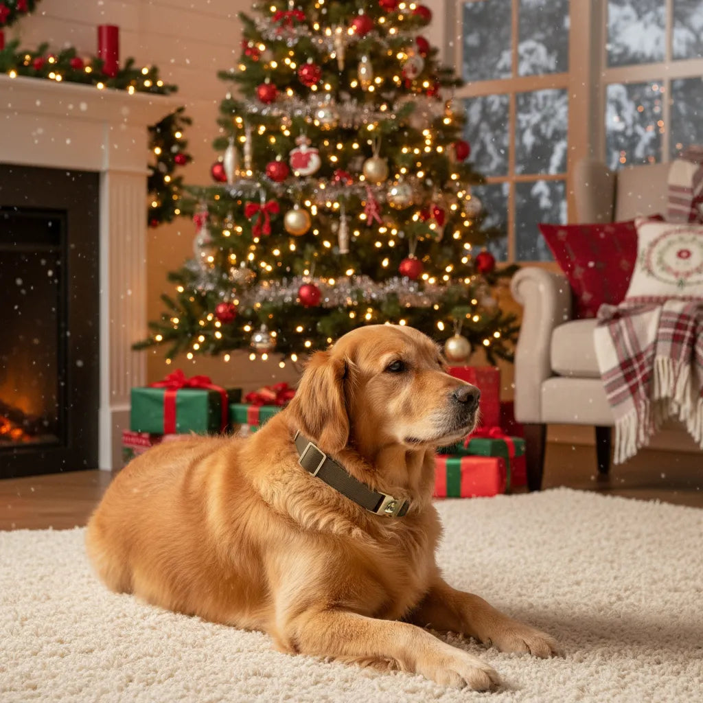 Have a jolly Christmas - Personalized dog collar
