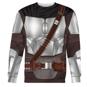 Beskar Mandalorian Costume Hoodie Sweatshirt T-Shirt Sweatpants – MNP125CSSTW