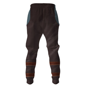 Beskar Mandalorian Costume Hoodie Sweatshirt T-Shirt Sweatpants – MNP125CSSTW