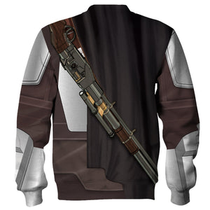 Beskar Mandalorian Costume Hoodie Sweatshirt T-Shirt Sweatpants – MNP125CSSTW