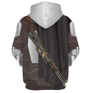 Beskar Mandalorian Costume Hoodie Sweatshirt T-Shirt Sweatpants – MNP125CSSTW