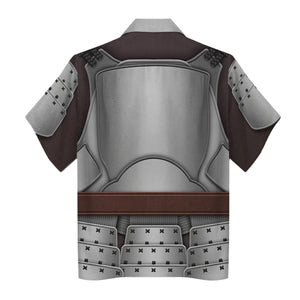 Beskar Mandalorian Samurai Costume Hoodie Sweatshirt T-Shirt Sweatpants – MNP133CSSTW