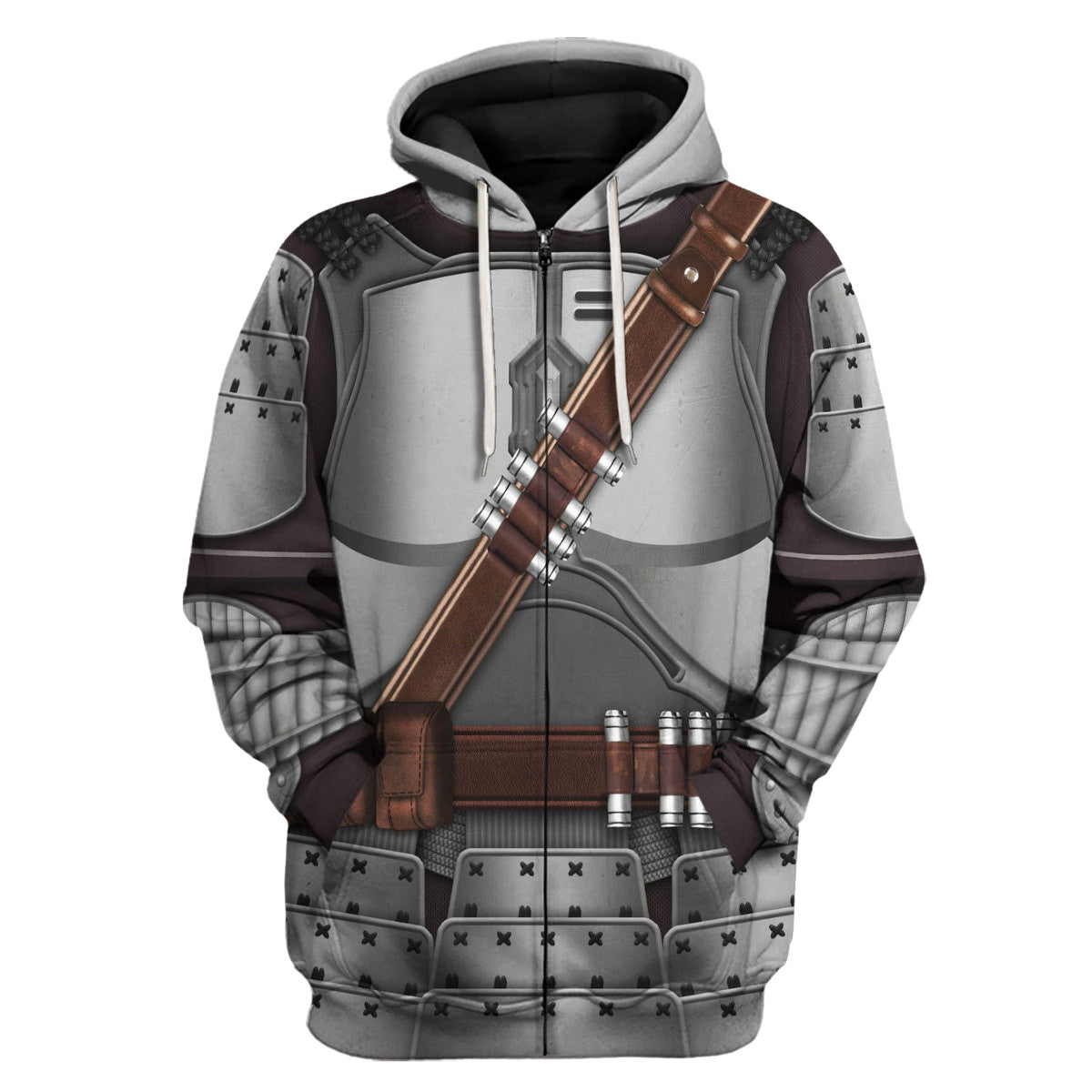 Beskar Mandalorian Samurai Costume Hoodie Sweatshirt T-Shirt Sweatpants – MNP133CSSTW