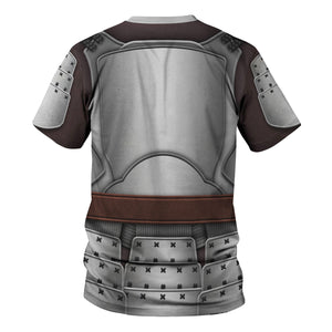 Beskar Mandalorian Samurai Costume Hoodie Sweatshirt T-Shirt Sweatpants – MNP133CSSTW