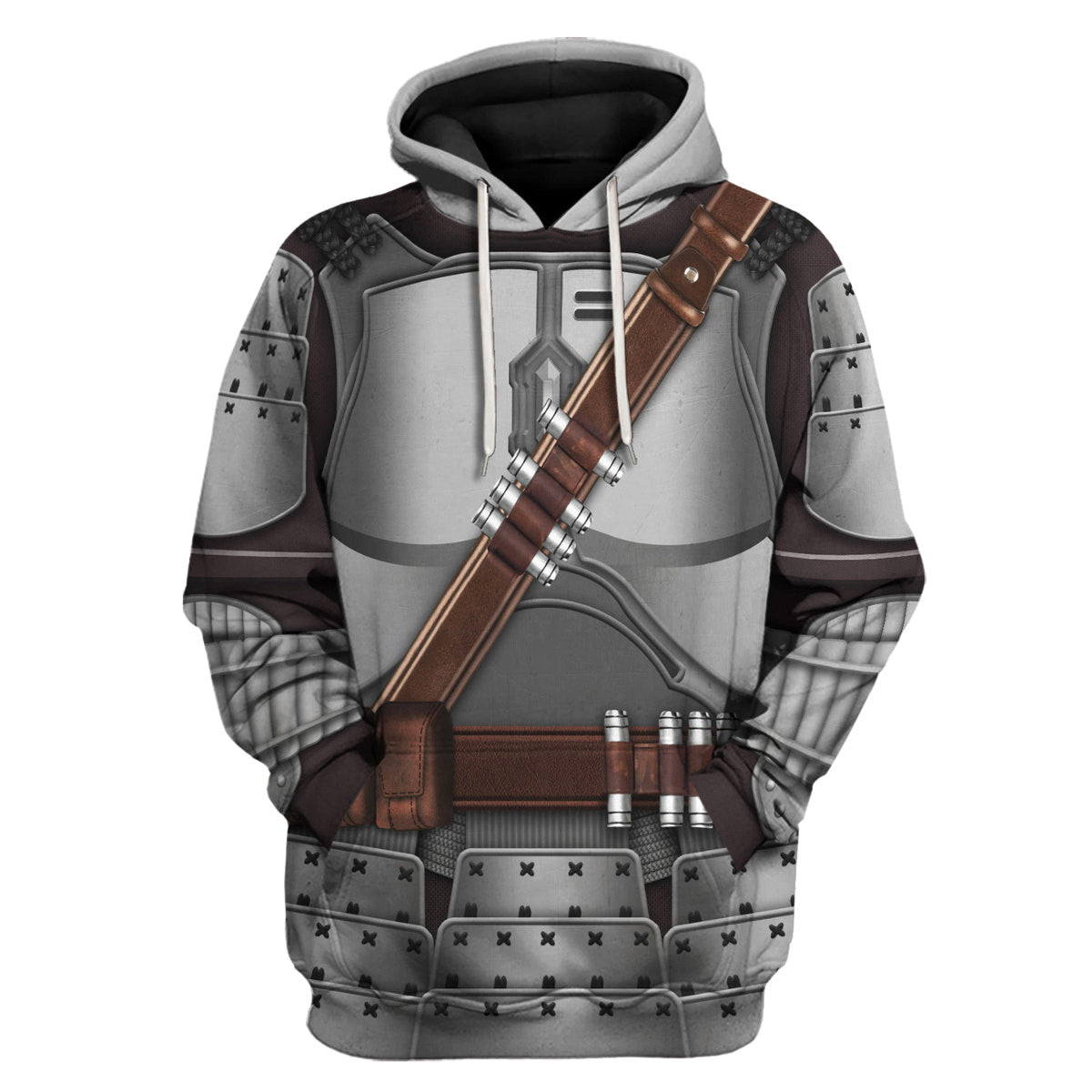 Beskar Mandalorian Samurai Costume Hoodie Sweatshirt T-Shirt Sweatpants – MNP133CSSTW