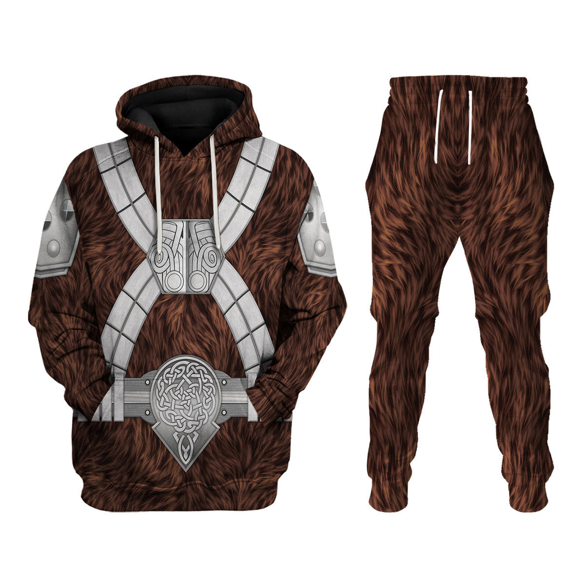 Black Krrsantan, Brown Costume Hoodie Sweatshirt T-Shirt Sweatpants – MNP132CSSTW
