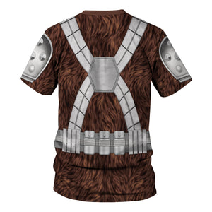 Black Krrsantan, Brown Costume Hoodie Sweatshirt T-Shirt Sweatpants – MNP132CSSTW