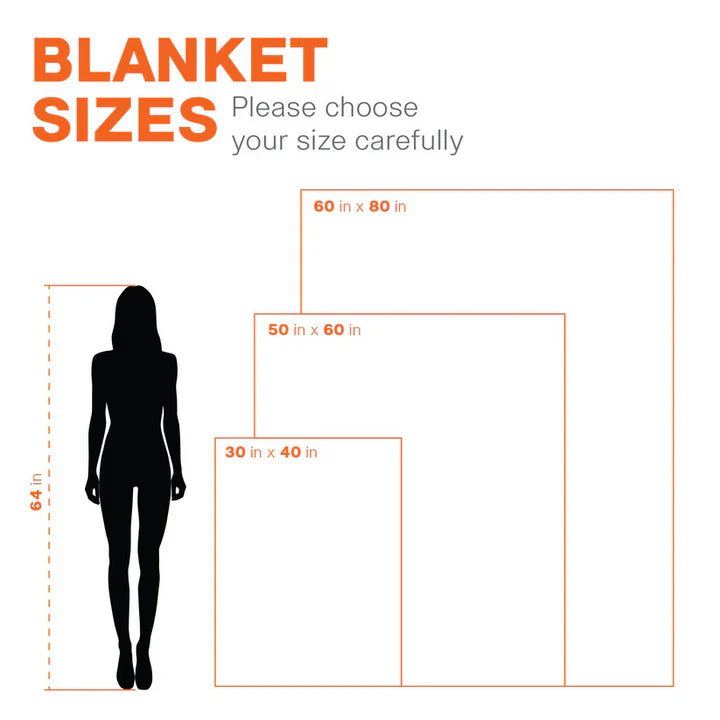Blue Ohana Means Family - Personalized 3D Inflated Effect Blanket