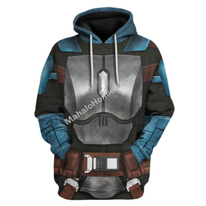Bo-Katan Costume Hoodie Sweatshirt T-Shirt Sweatpants – MNP158CSSTW