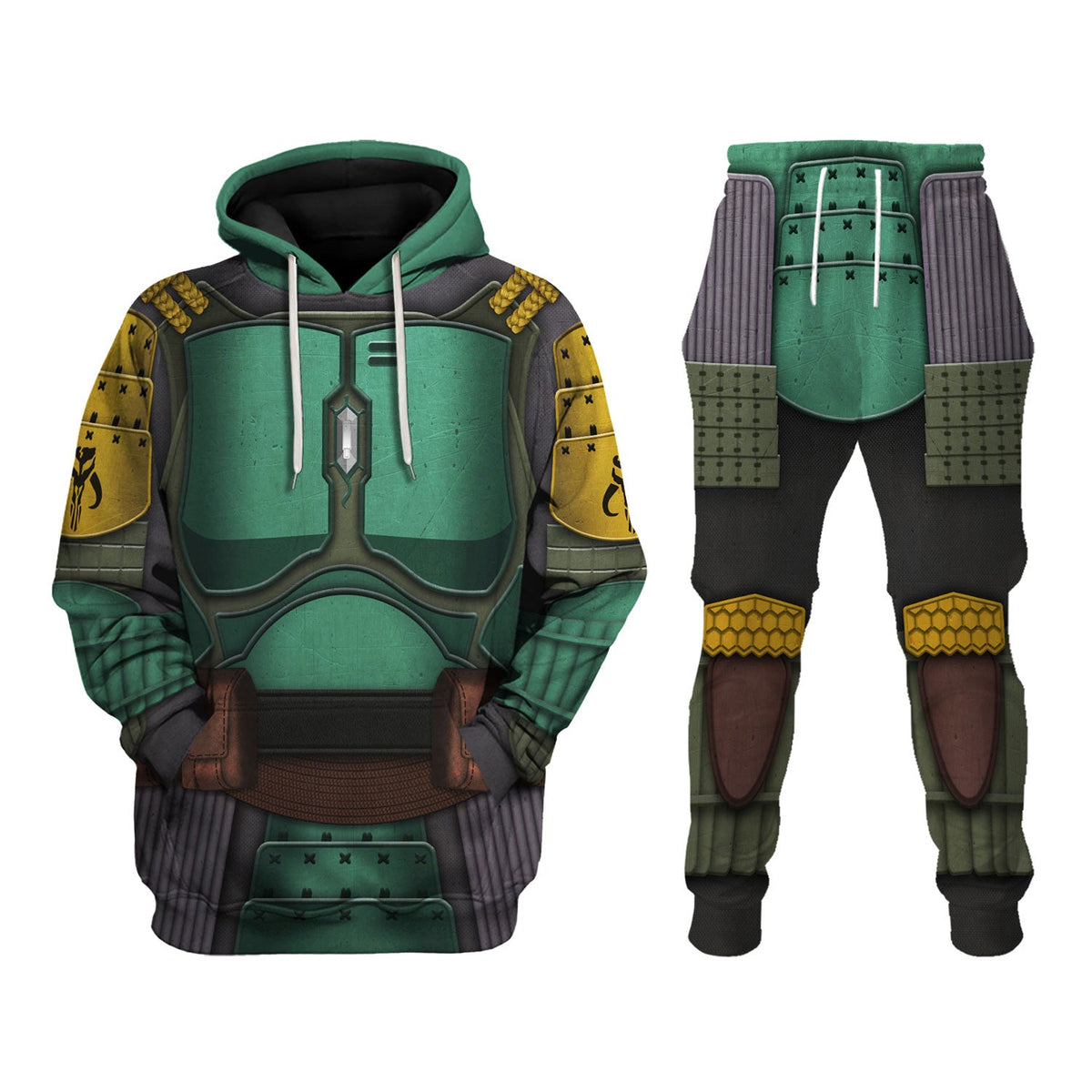 Boba Fet Samurai Costume Hoodie Sweatshirt T-Shirt Sweatpants – MNP141CSSTW