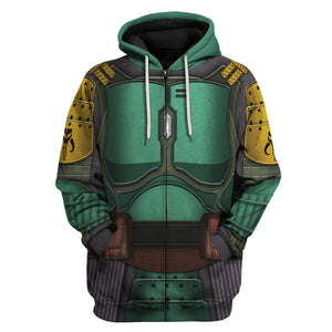 Boba Fet Samurai Costume Hoodie Sweatshirt T-Shirt Sweatpants – MNP141CSSTW