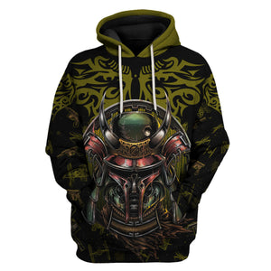 Boba Fet Samurai T-shirt Hoodie Sweatpants Apparel – MNP167CSSTW