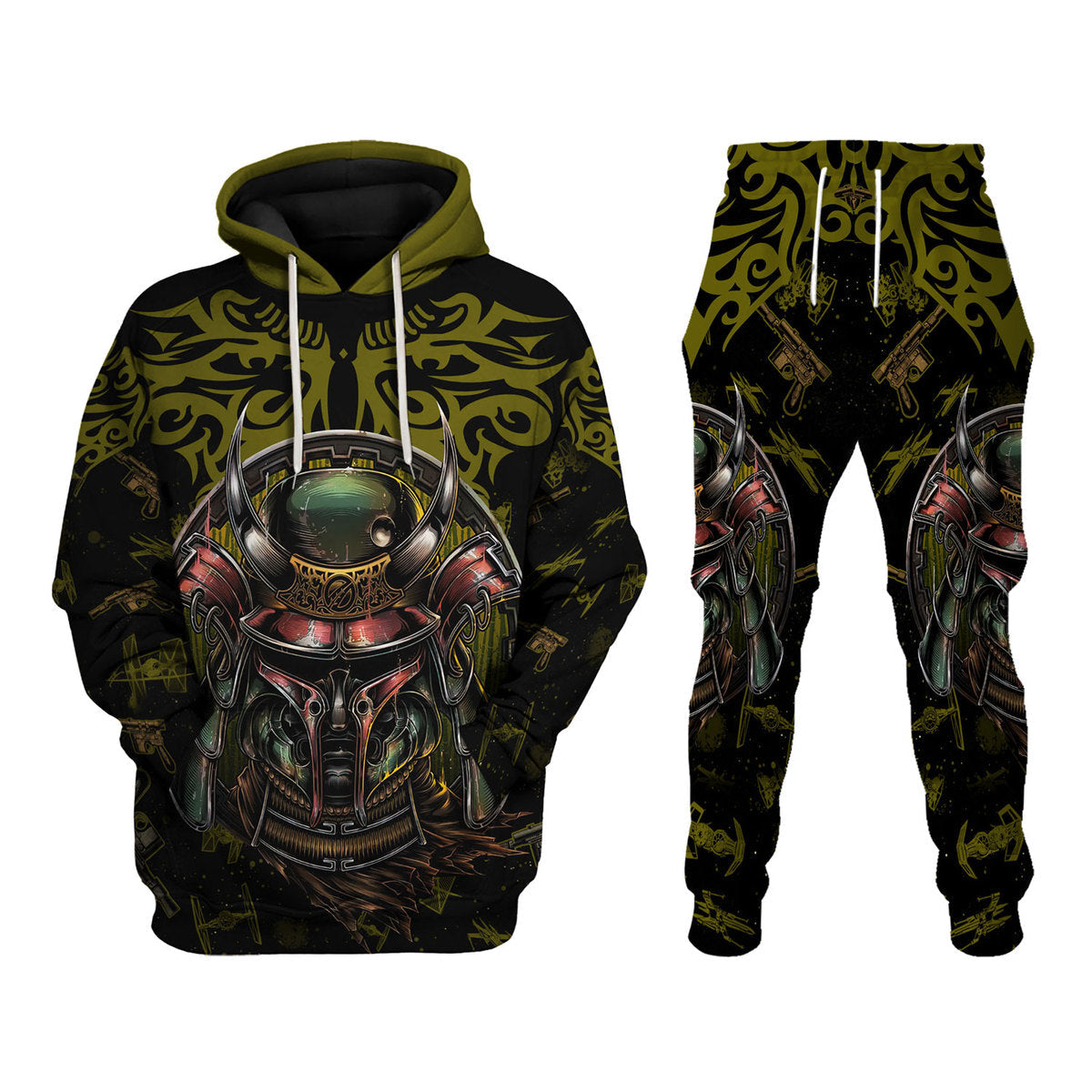 Boba Fet Samurai T-shirt Hoodie Sweatpants Apparel – MNP167CSSTW