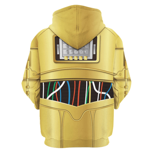C-3PO Costume Hoodie Sweatshirt T-Shirt Sweatpants – MNP177CSSTW