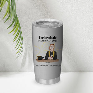The Graduate -  Personalized Anniversary Tumbler