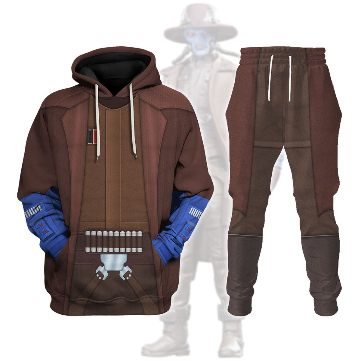 Cad Bane’s Bounty Hunter Costume Hoodie Sweatshirt T-Shirt Sweatpants – MNP131CSSTW