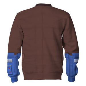 Cad Bane’s Bounty Hunter Costume Hoodie Sweatshirt T-Shirt Sweatpants – MNP131CSSTW