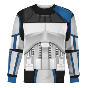 Captain Rex Costume Hoodie Sweatshirt T-Shirt Sweatpants – MNP213CSSTW