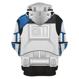 Captain Rex Costume Hoodie Sweatshirt T-Shirt Sweatpants – MNP213CSSTW