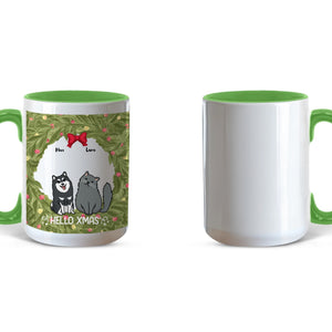 Hello Xmas -  Personalized Pet Mug