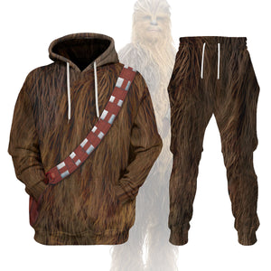 Chewbacca Costume Hoodie Sweatshirt T-Shirt – MNP130CSSTW