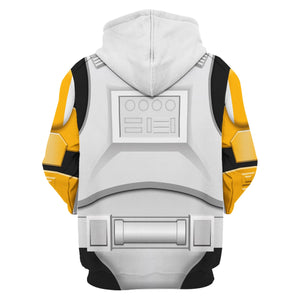 Clone Trooper Commander Costume Hoodie Sweatshirt T-Shirt Sweatpants – MNP247CSSTW