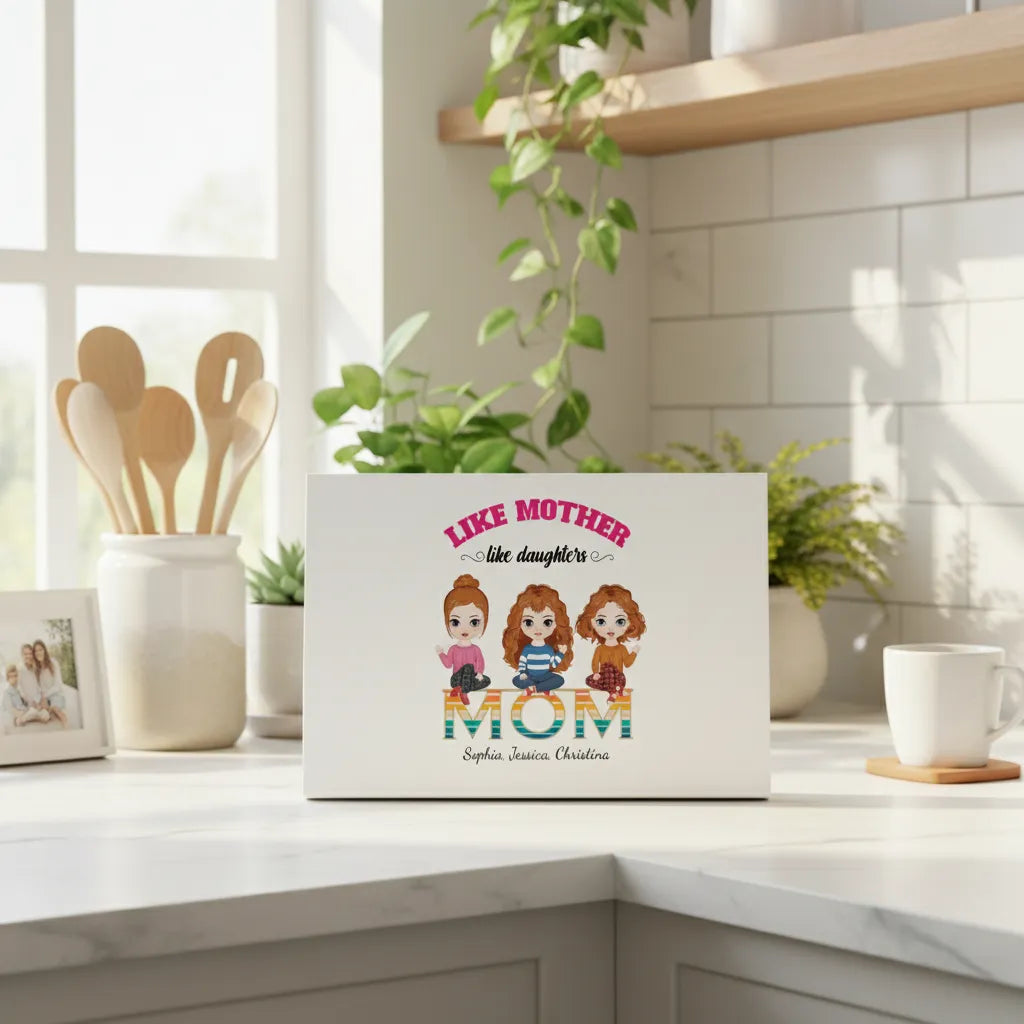 Like mother like daughter - Personalized Mom Poster