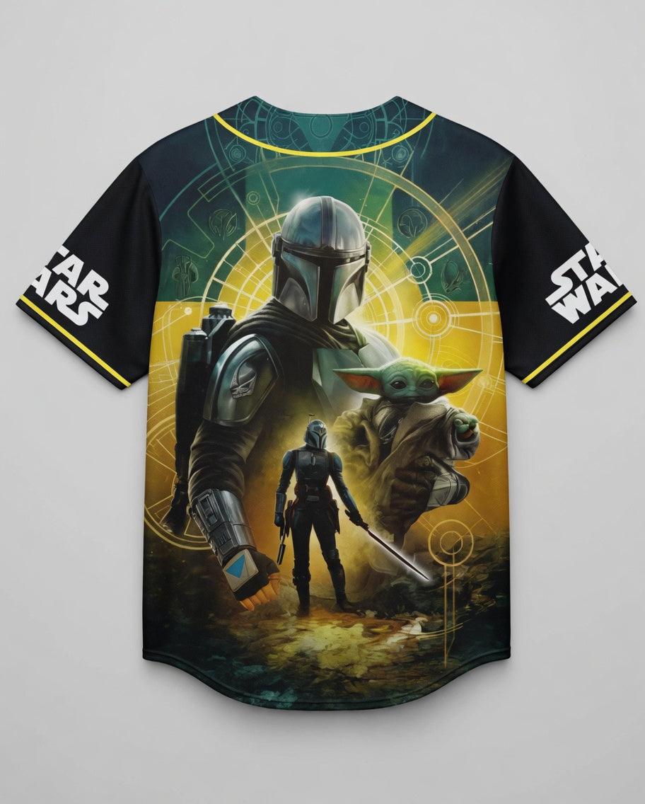 Galactic Saga 50th Anniversary - Personalized Baseball Jersey - MNPS0409NL