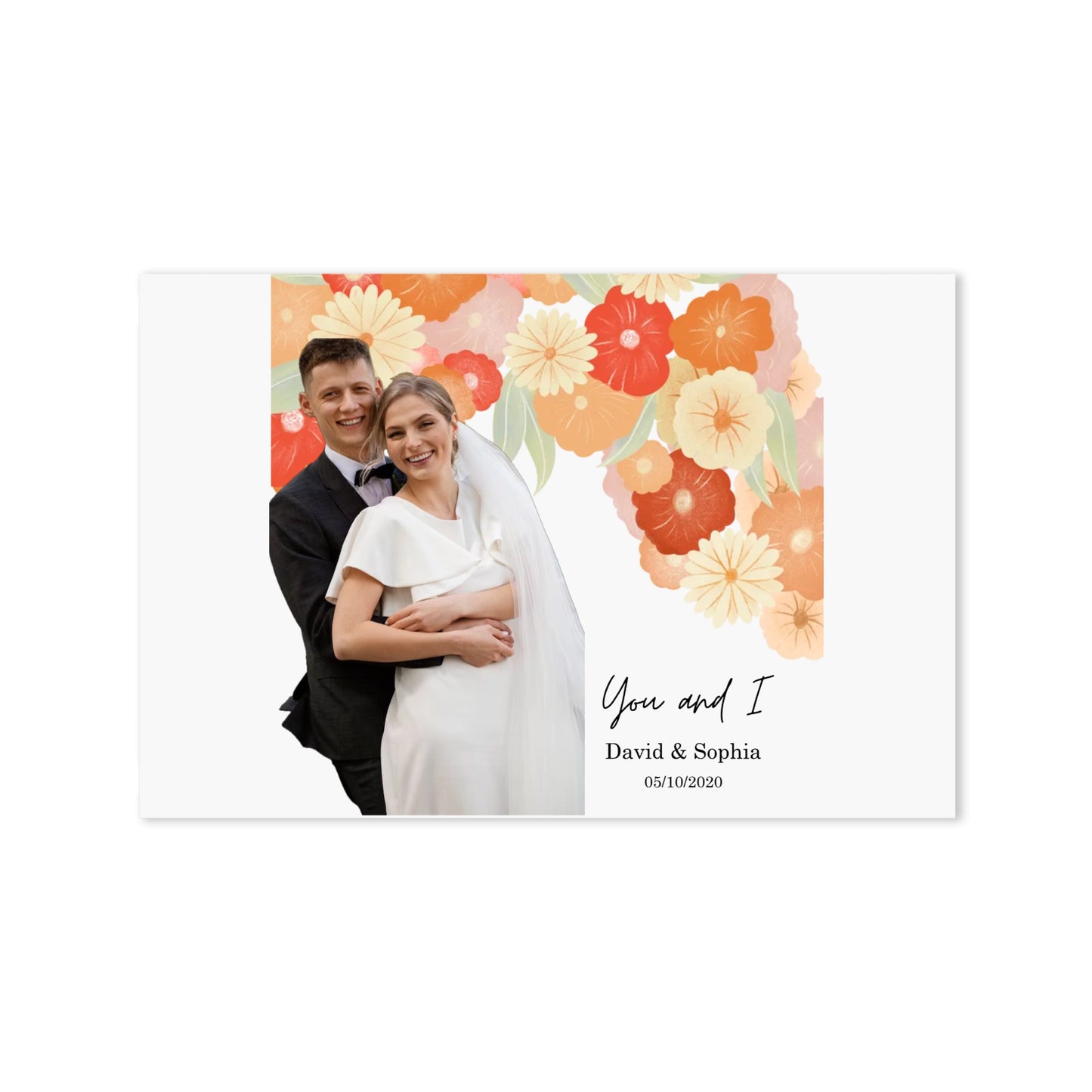 You and I - Personalized Anniversary Poster