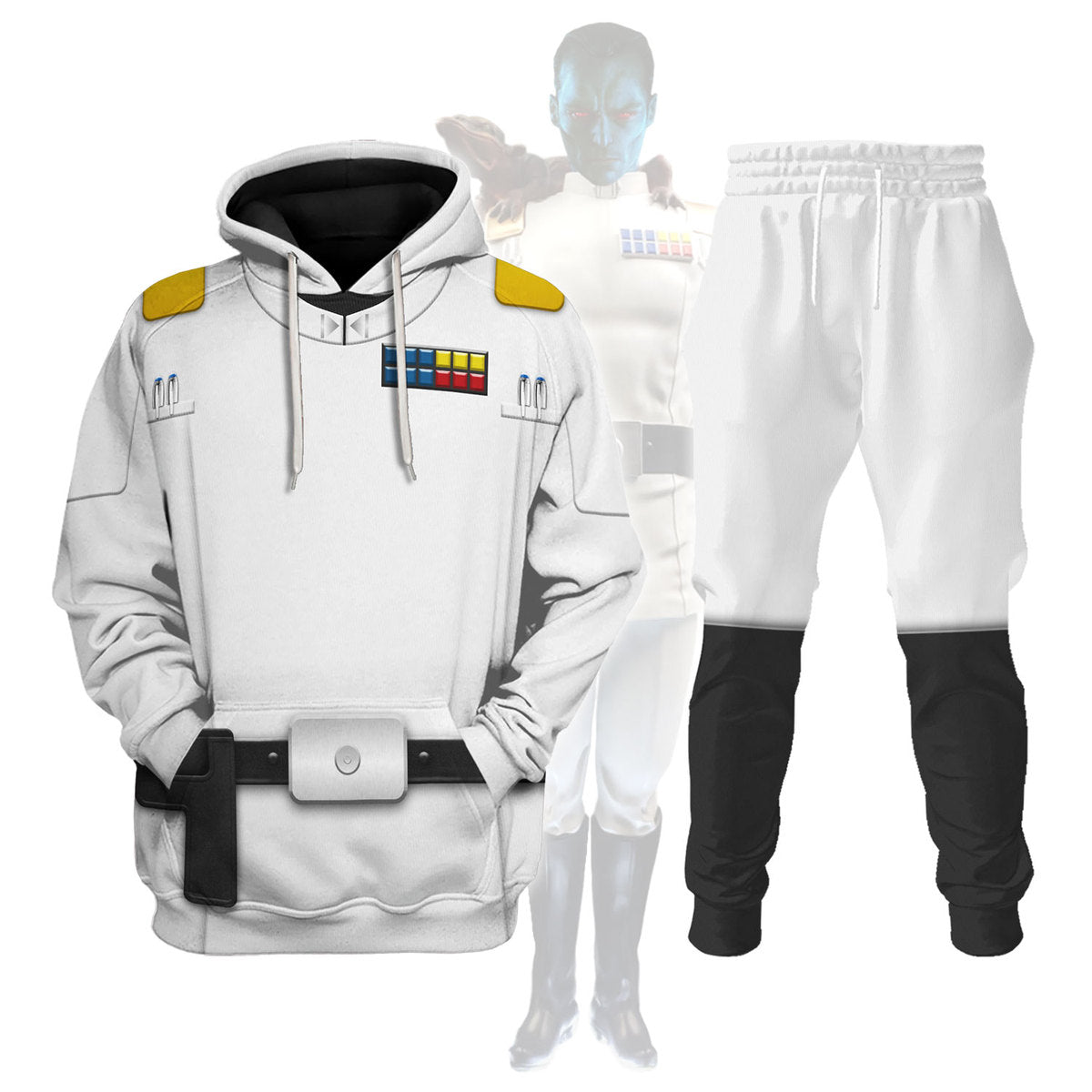 Grand Admiral Thrawn Costume Hoodie Sweatshirt T-Shirt Sweatpants – MNP232CSSTW