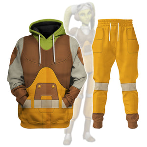 Hera Syndulla Costume Hoodie Sweatshirt T-Shirt Sweatpants – MNP156CSSTW