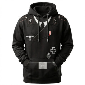 Heer Panzer Wehrmacht Military Uniform Hoodie, Sweatshirt, T-Shirt Costume for Cosplay MNP001CS