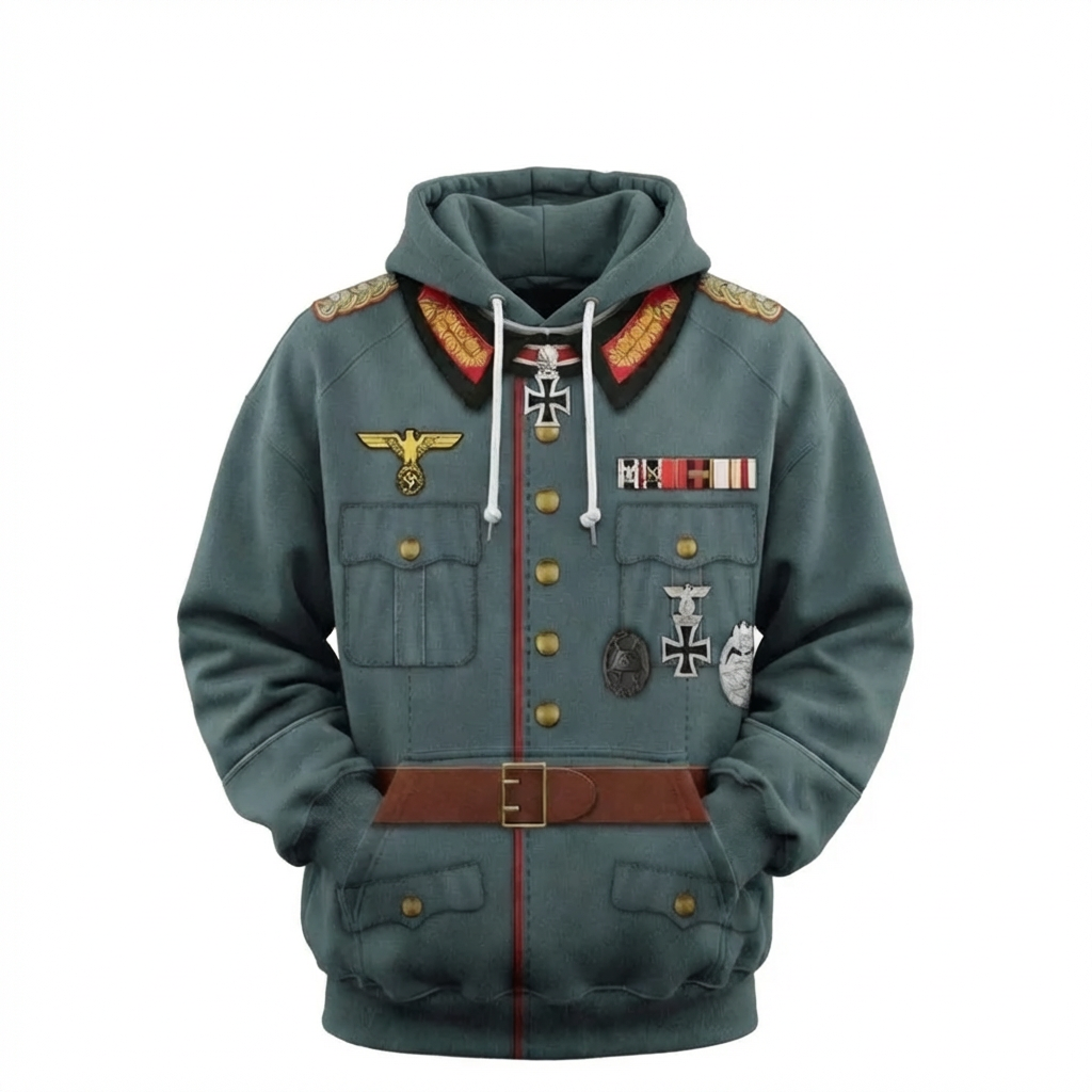 World War Two Leo Geyr Von Schweppenburg Panzer Group West Cosplay Hoodie, Sweatshirt, T-Shirt, Tracksuit MNP002CS