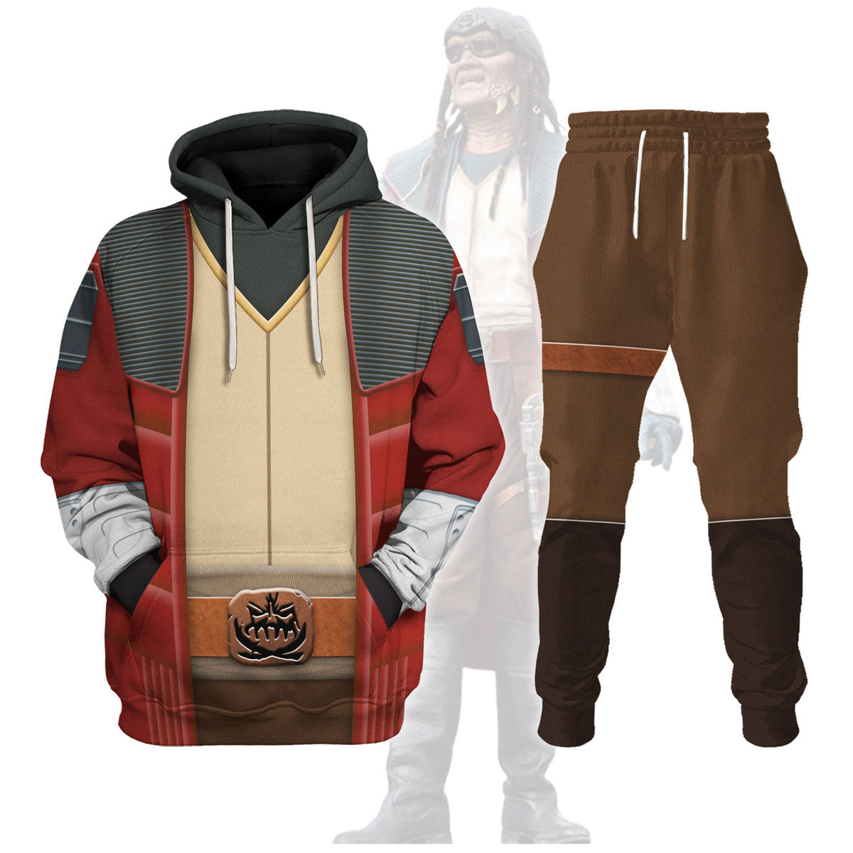 Hondo Ohnaka’s Pirate Costume Hoodie Sweatshirt T-Shirt Sweatpants – MNP164CSSTW