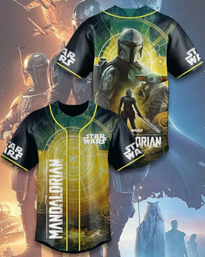 Galactic Saga 50th Anniversary - Personalized Baseball Jersey - MNPS0409NL