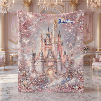 Magic Castle - Personalized Blanket - NSK10080