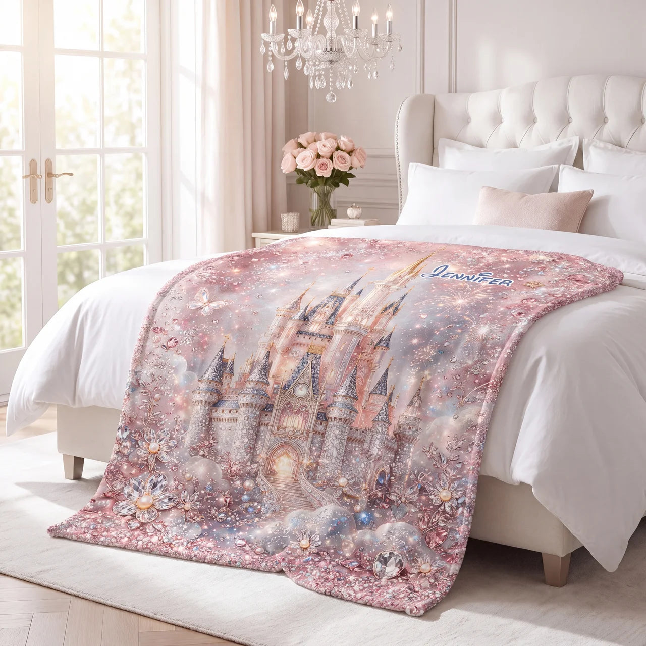 Magic Castle - Personalized Blanket - NSK10080