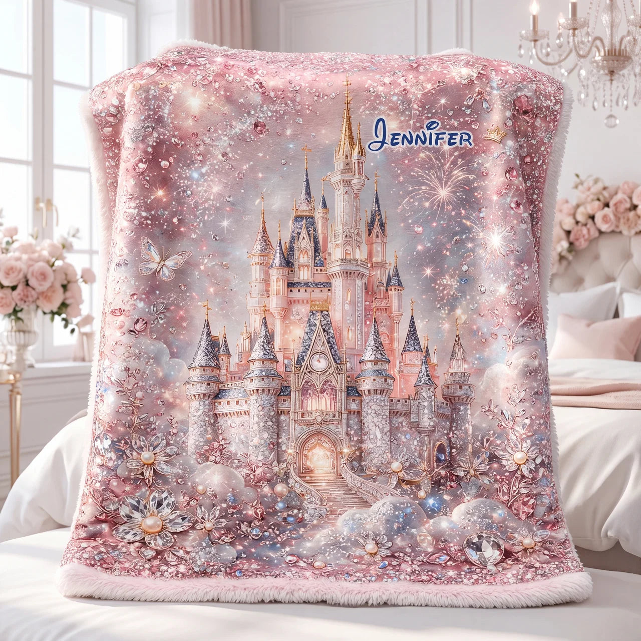 Magic Castle - Personalized Blanket - NSK10080