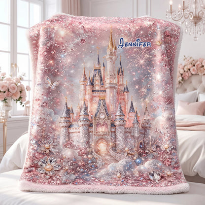 Magic Castle - Personalized Blanket - NSK10080