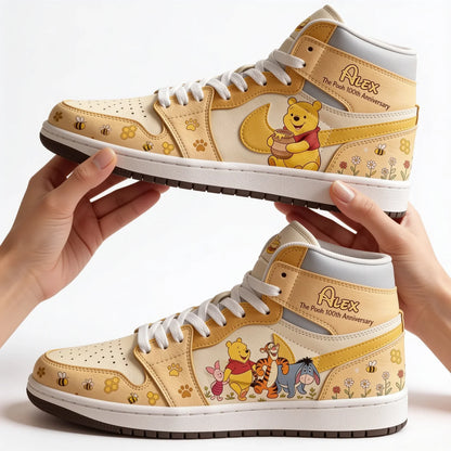 100 Years of Friendship - Personalized Air Jordan Hightop - NSK10091