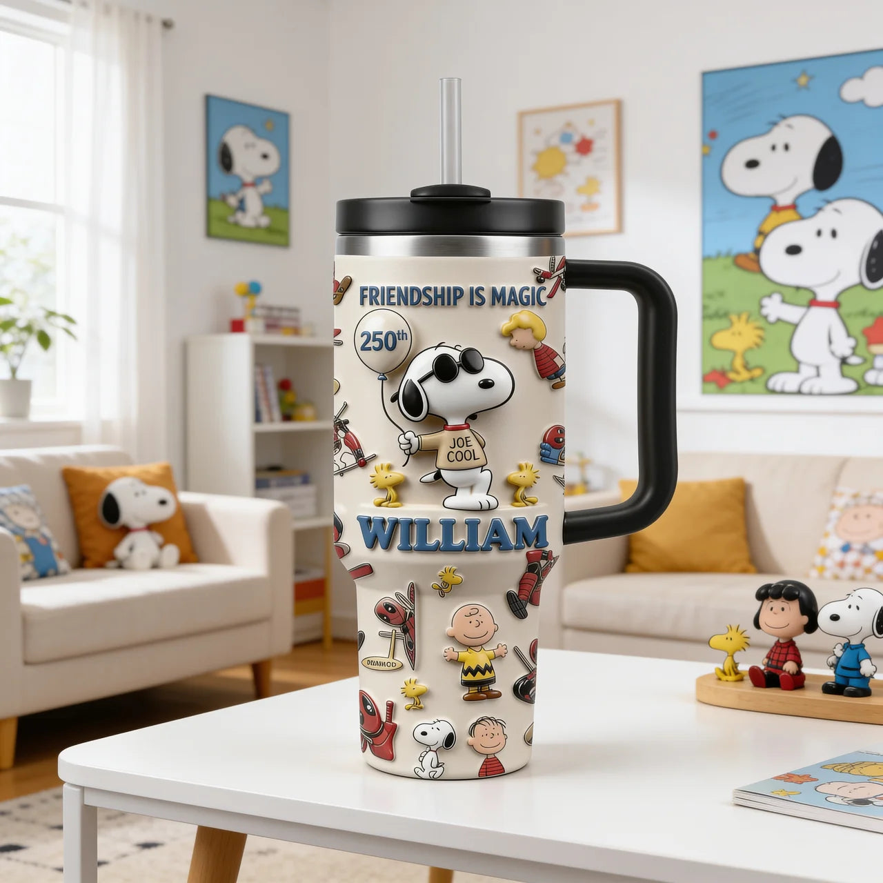 250 Years of Friendship - Personalized 40oz Tumbler With Handle - NSK10102