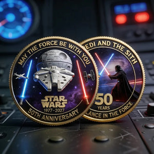 Galactic Saga 50th Anniversary Commemorative Coin