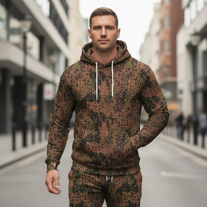 German Pea Dot Camo Hoodie, Pants Set for Cosplay, Costume MNP003CS