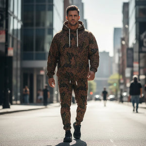 German Pea Dot Camo Hoodie, Pants Set for Cosplay, Costume MNP003CS
