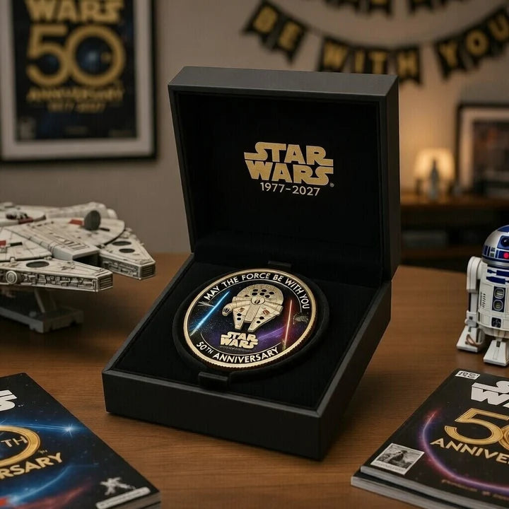 Galactic Saga 50th Anniversary Commemorative Coin